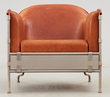 A Mats Theselius armchair 'Theselius Rex' by Källemo, circa 1995.