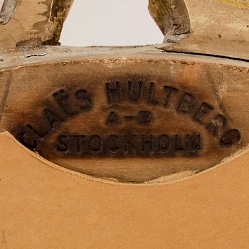 SPEGELLAMPETT, gustaviansk stil. Märkt Claes Hultberg, Stockholm, 1900-talets första hälft.