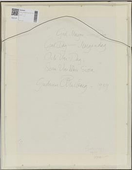 Gudrun Åhlberg, "God Morgon-Dag-Morgondag-Och var dag, som den sista".