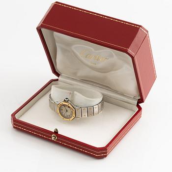 Cartier, Santos Ronde, wristwatch, 24 mm.