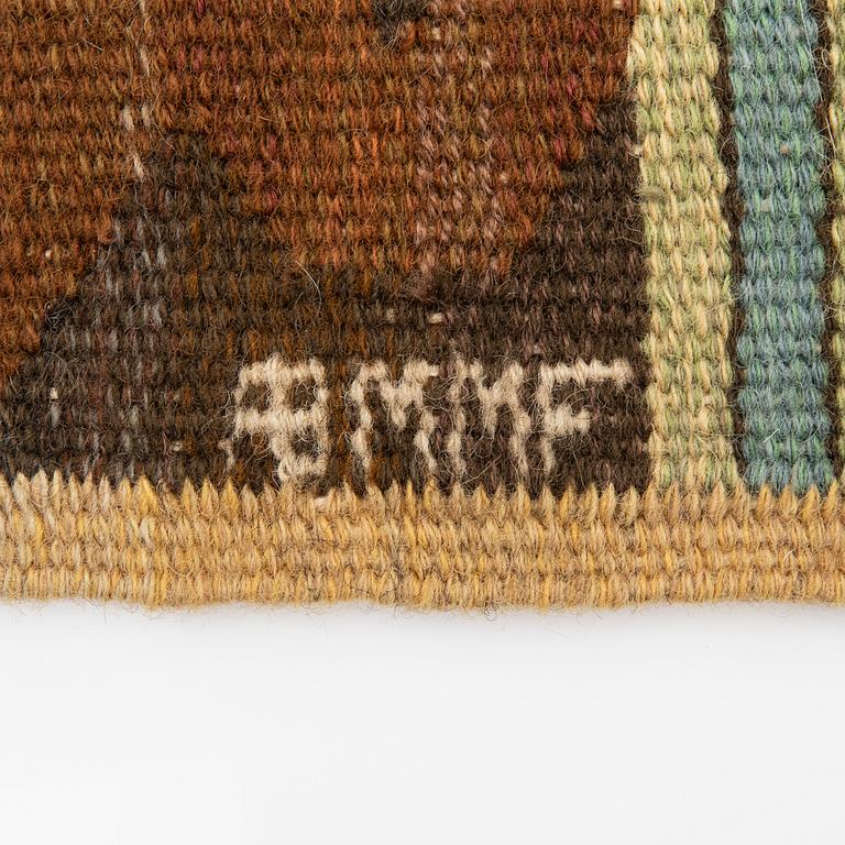 Märta Måås-Fjetterström, tapestry, "The Tapestry", tapestry technique, approx. 35 x 38 cm, signed AB MMF.
