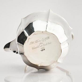 Karl Anderson, a silver coffee- and teaset, 4 pieces, Stockholm, Sweden 1918.