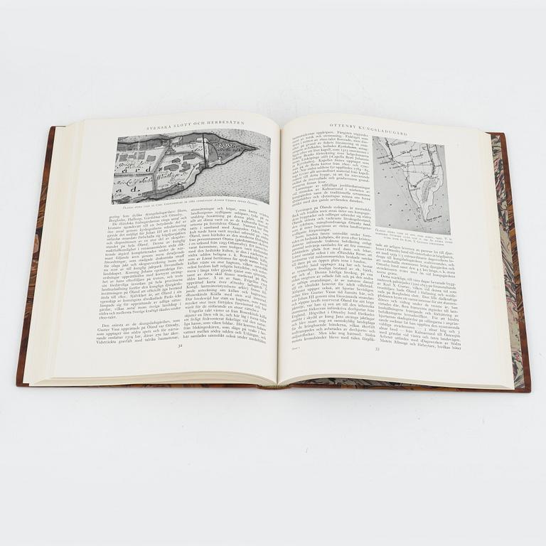 "Swedish Castles and Manor Houses at the Beginning of the 20th Century" and "New Collection", 7 volumes.