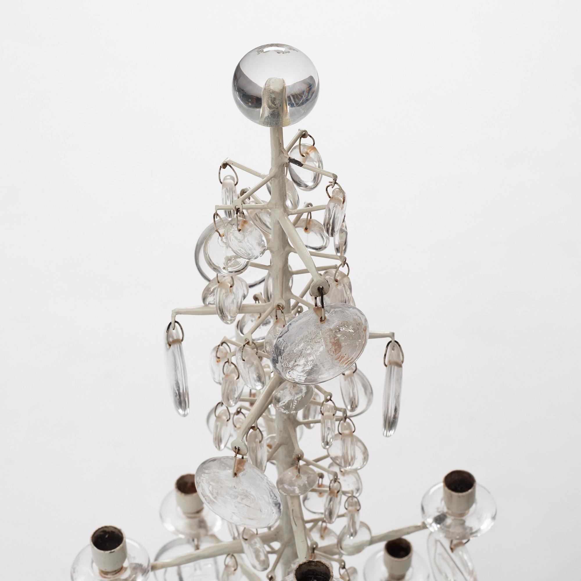 Erik Höglund, a floor candelabrum, Boda Smide, Sweden 1960-70s.