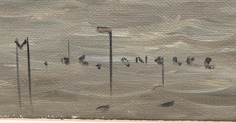 Marinus de Jongere, oil on canvas, signed.