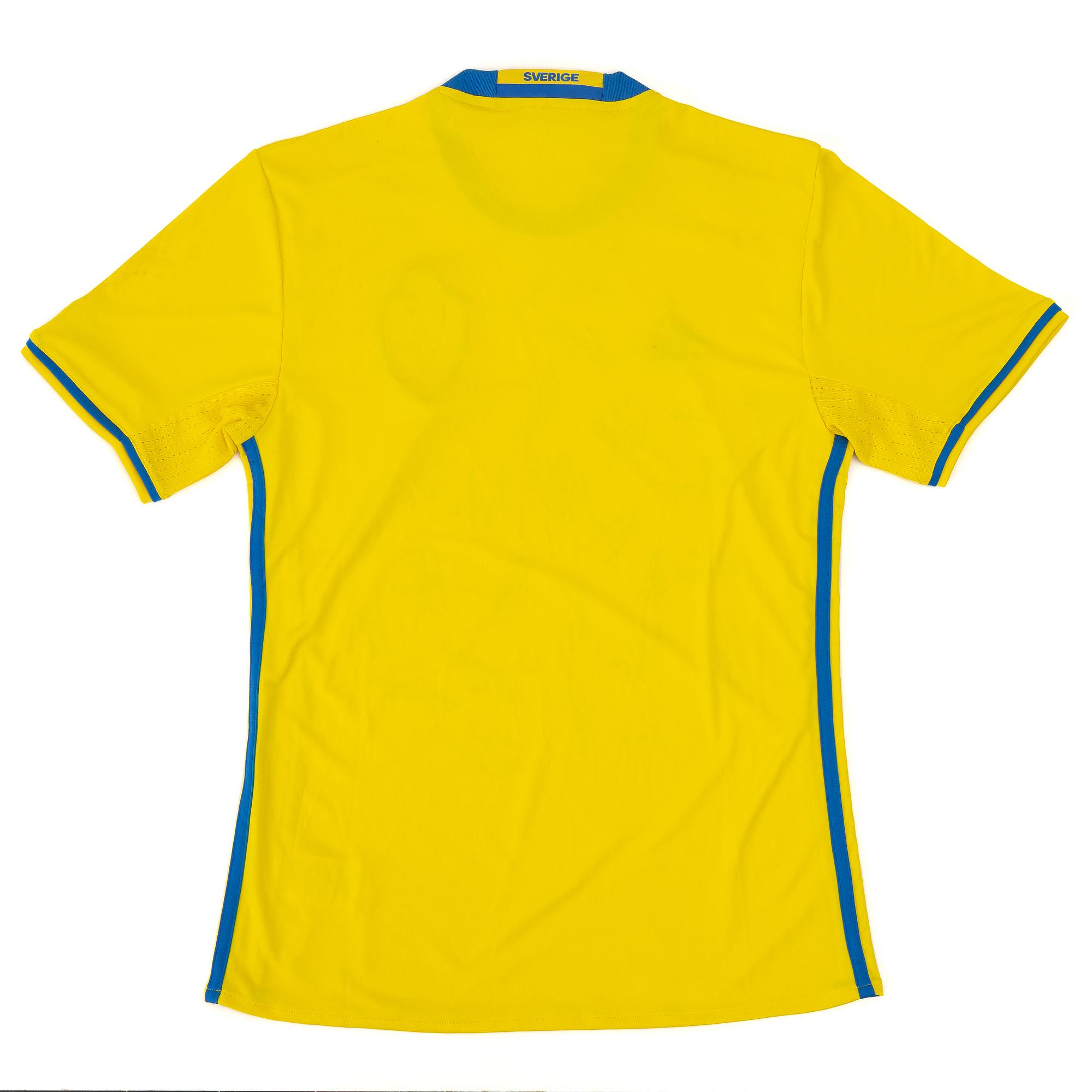 Signerad fotbollströja, svenska herrlandslaget, EM 2016.
