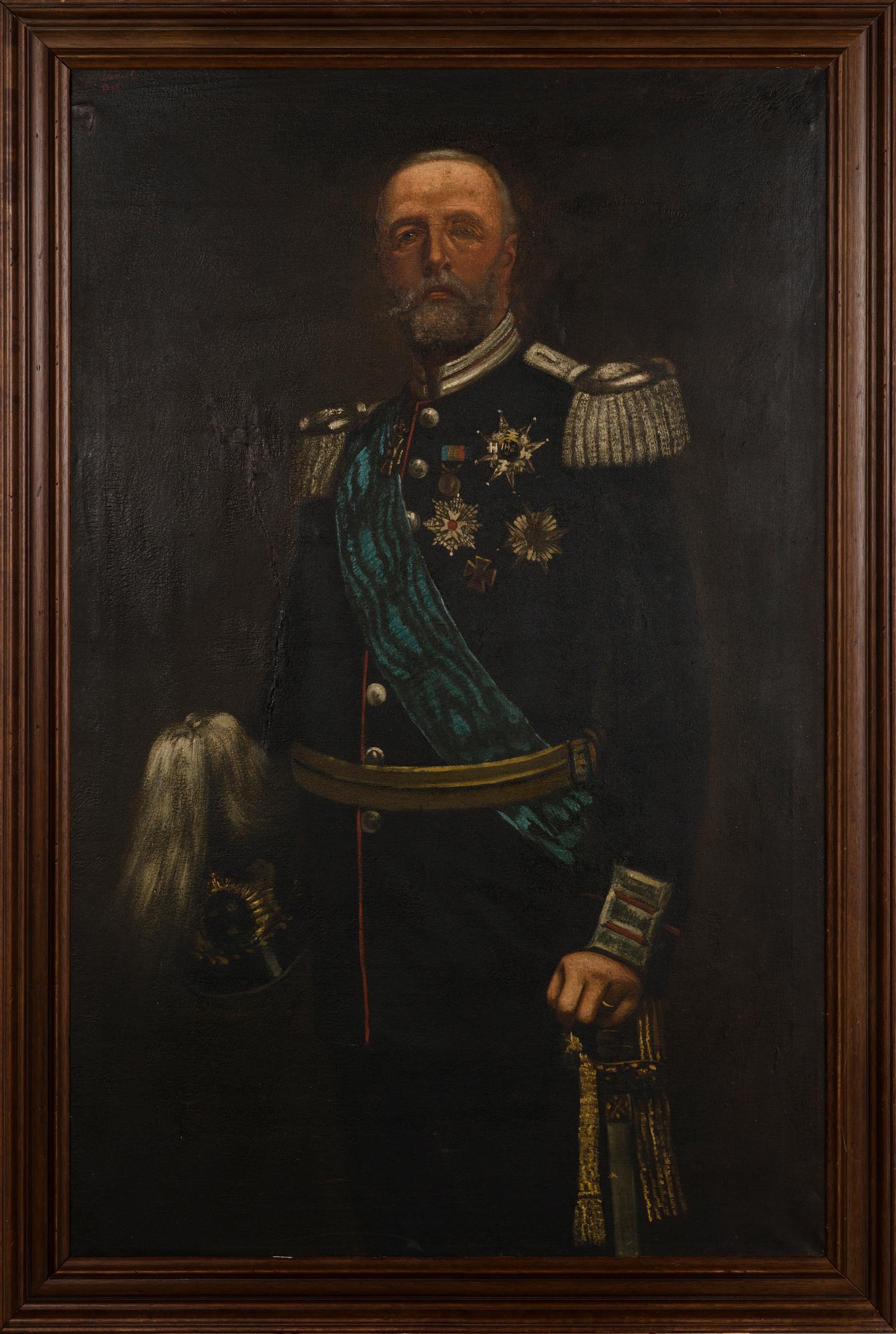 CARL GABRIEL WADELL, oil on canvas, signed and dated 1895.