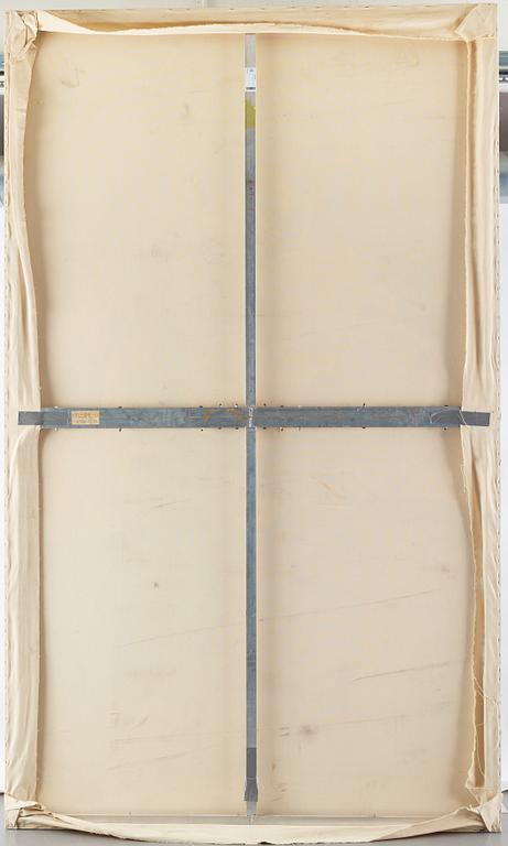 Jonathan Borofsky, acrylic on canvas.