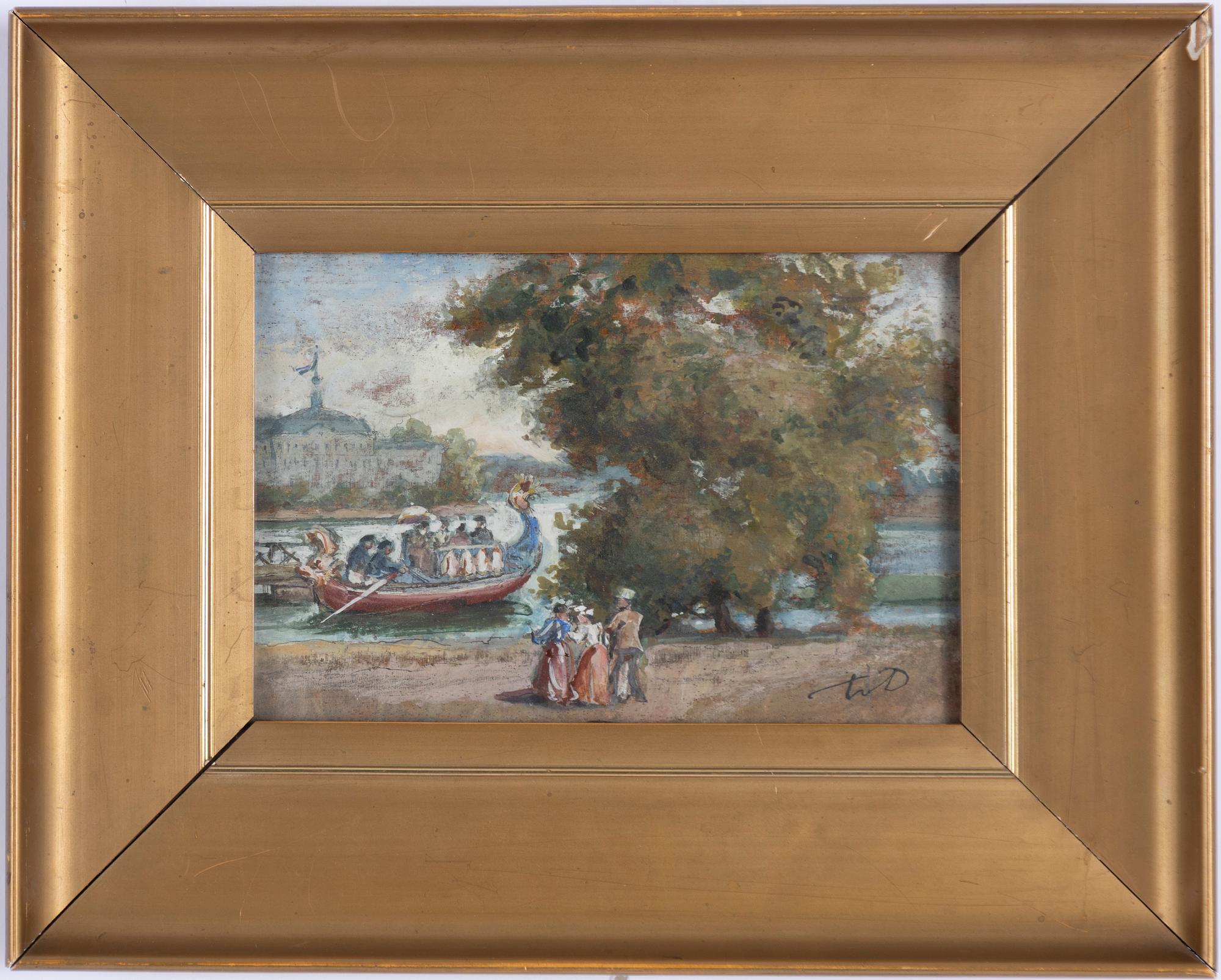 Fritz von Dardel, View over Ulriksdal Palace and Edsviken.