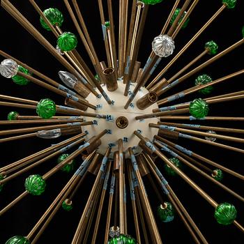 Emil Stejnar, ceiling lamp,  "Snowball / Sputnik.