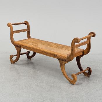 A Brasilian rosewood bench, 1960's.
