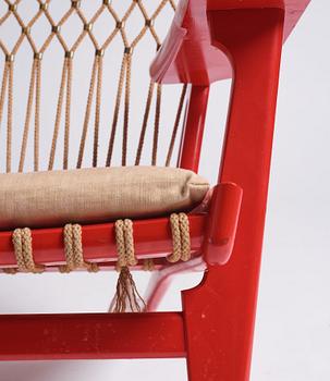 Hans J. Wegner, "The Web Chair", model "JH 719", Johannes Hansen, Denmark, post 1968.