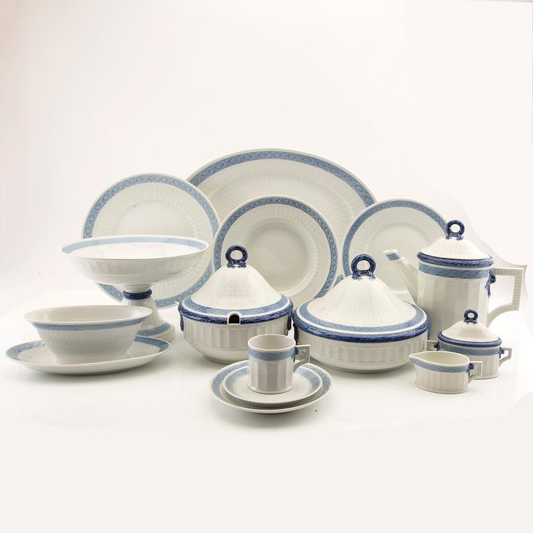 Servis 71 dlr Blå Vifte Royal Copenhagen porslin.