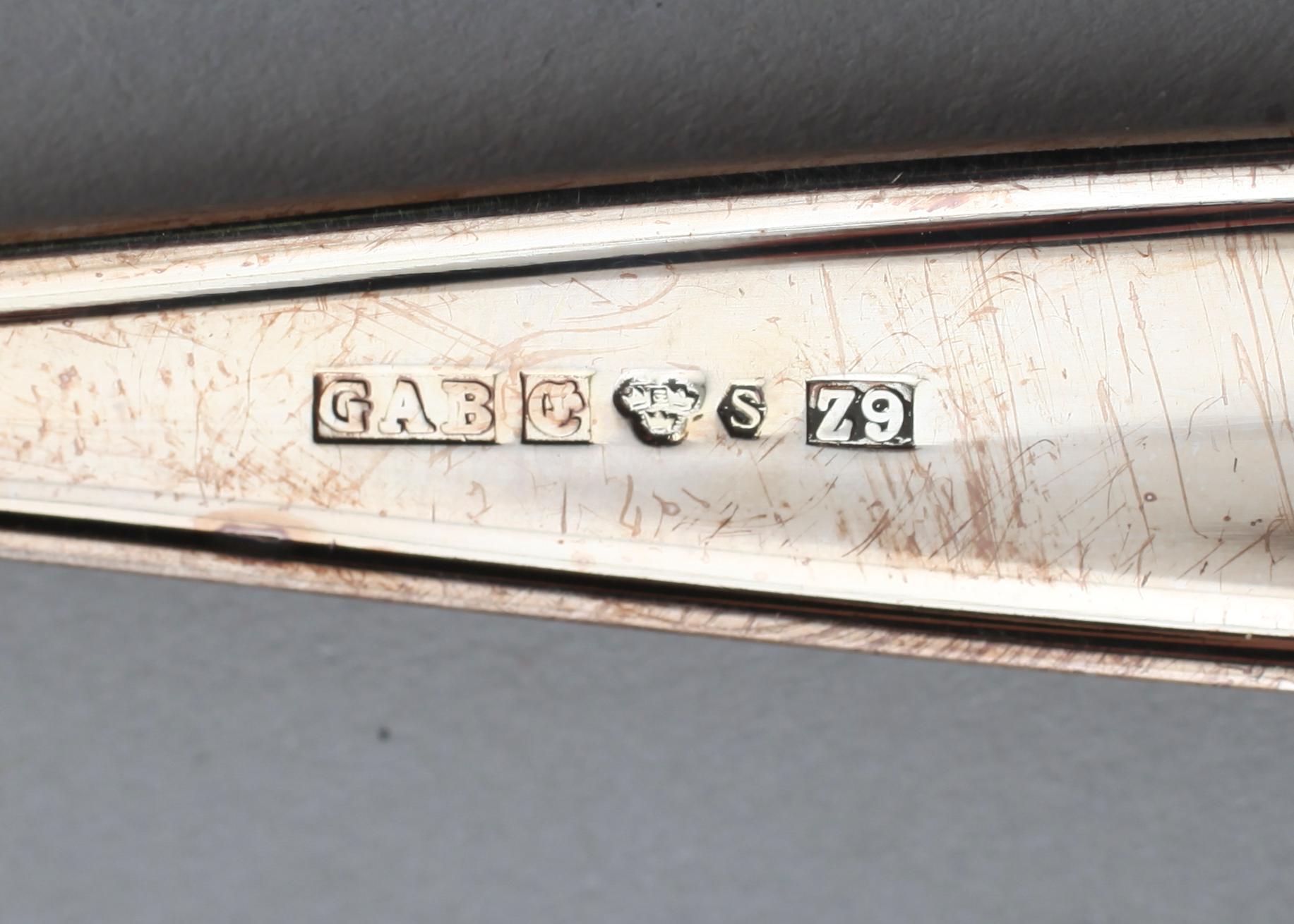 BESTICK, 20 delar, silver, Sven Arne Gillgren GAB, Stockholm 1960/70-tal. Vikt ca 300 g.
