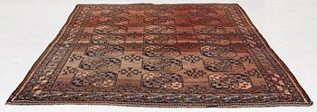 Matta, Turkmen, semiantik, ca 330 x 258 cm.