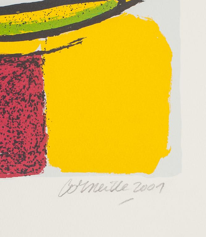 BEVERLOO CORNEILLE, färgserigrafi, signerad, numrerad 6/200 och daterad- 2001.