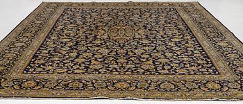 Carpet, Keshan, approx. 410 x 310 cm.