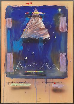 JAMES HAVARD, blandteknik, signerad och daterad -74.