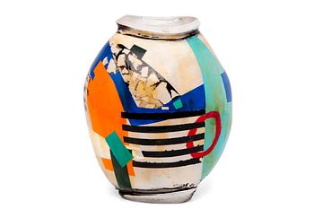 433. Timothy Persons, A CERAMIC VASE.