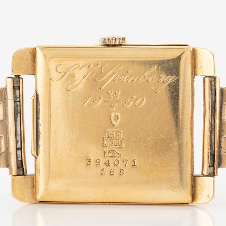 Universal Geneve, wristwatch, 26 x 26 (33.5) mm.