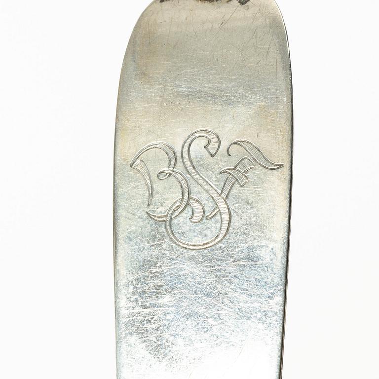 A Danish silver sauce boat, marks of Carl M. Cohr, Fredericia, Denmark 1937.