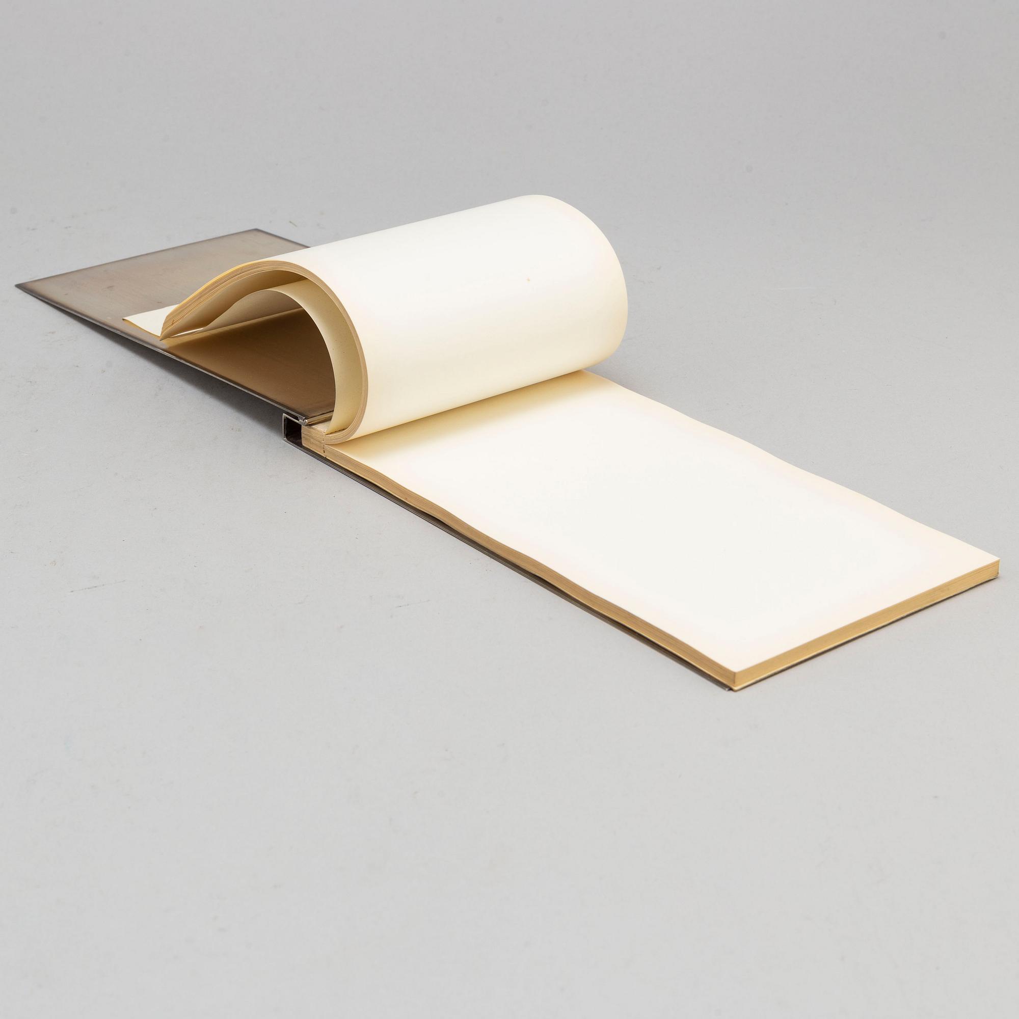 WIWEN NILSSON, a sterling silver note holder, Sweden, Lund, 1955.