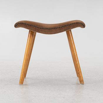 Stool, Swedish Modern, 1940s.