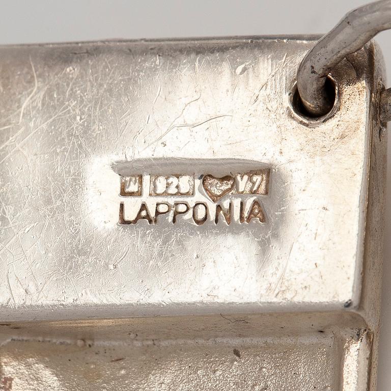 Björn Weckström, kaulaketju, "Planetaariset laaksot", hopea.