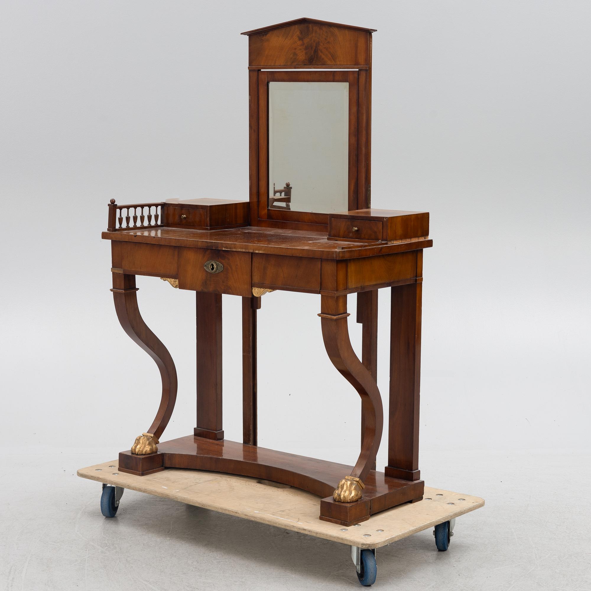 An Empire Dressing Table, first half of the 19th Century.