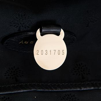 Mulberry, a black leather 'Daria' hobo bag.