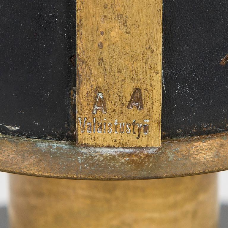 Alvar Aalto, an early 1970s ashtray for Valaistustyö.