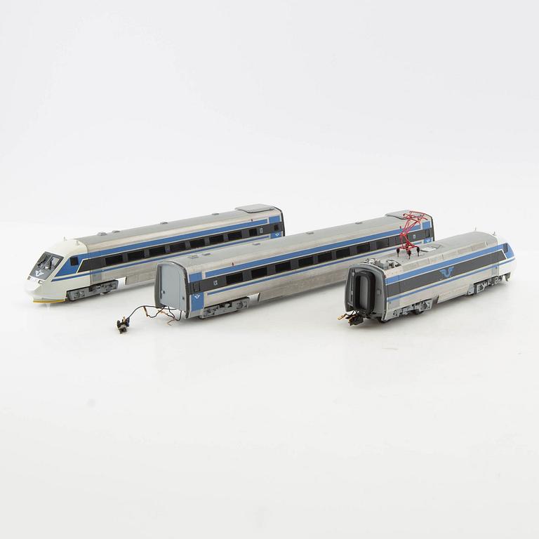 Ellok SJ Litt X2 skala 1/87 loknummer 2001  3 dlr i ask.