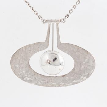 TAPIO WIRKKALA,  silver necklace.