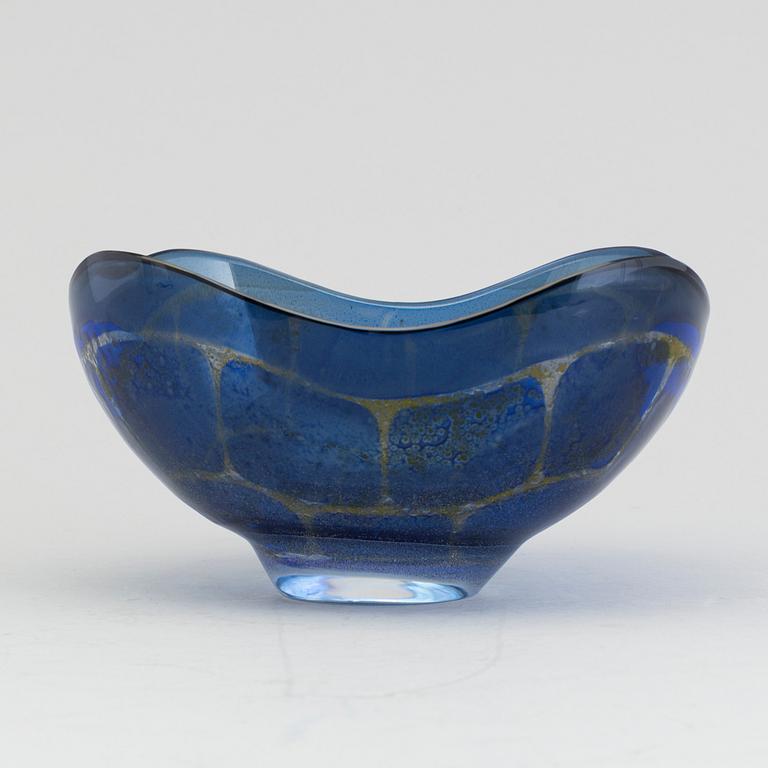 A glass bowl, Ravenna, Sven Palmqvist, Orrefors 1952.