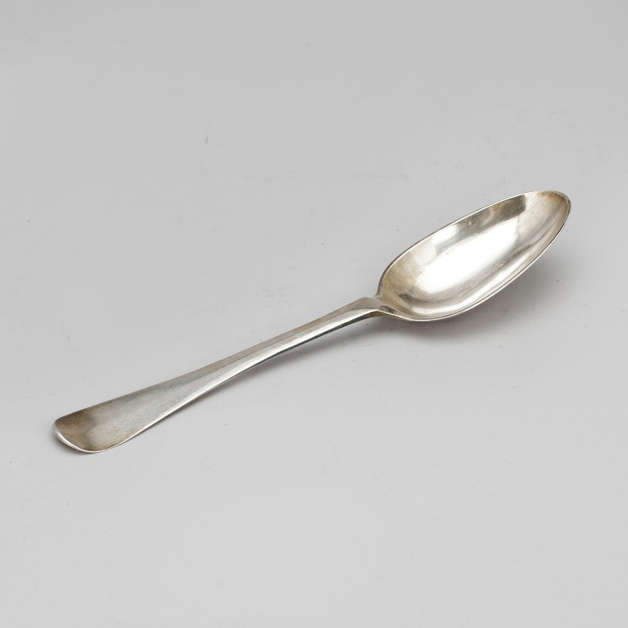 SKED, silver, Ivar Lunthin, Lund 1783. Vikt ca 57 gram.