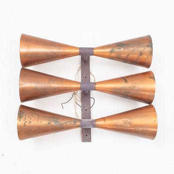 Hans-Agne Jakobsson, a pair of wall lamps, Markaryd.