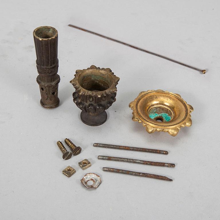 BORDSLAMPA, empire 1800-talets början.