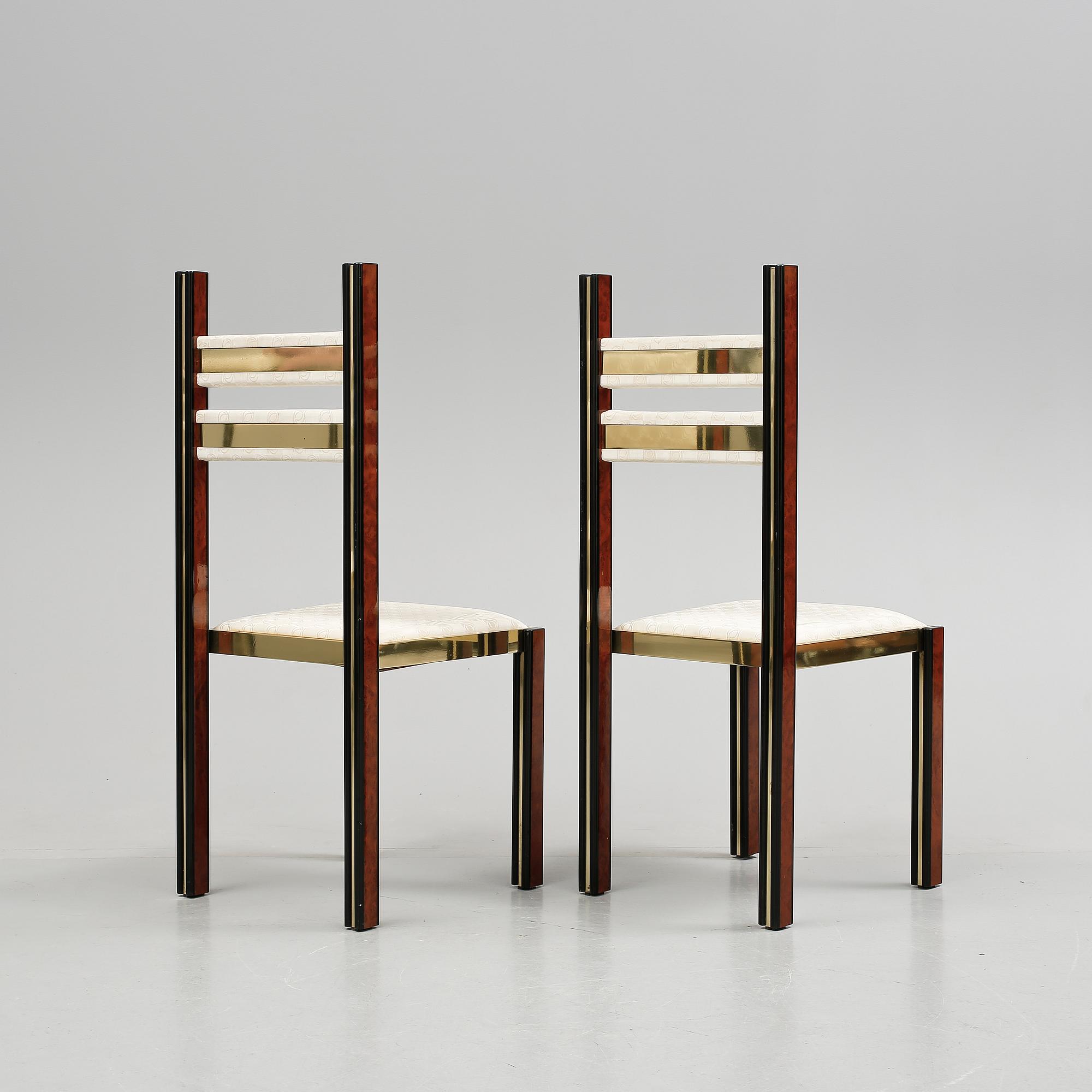 MATGRUPP, 7 delar, Paolo Barracheli "Roaman Deco" ca 1980.