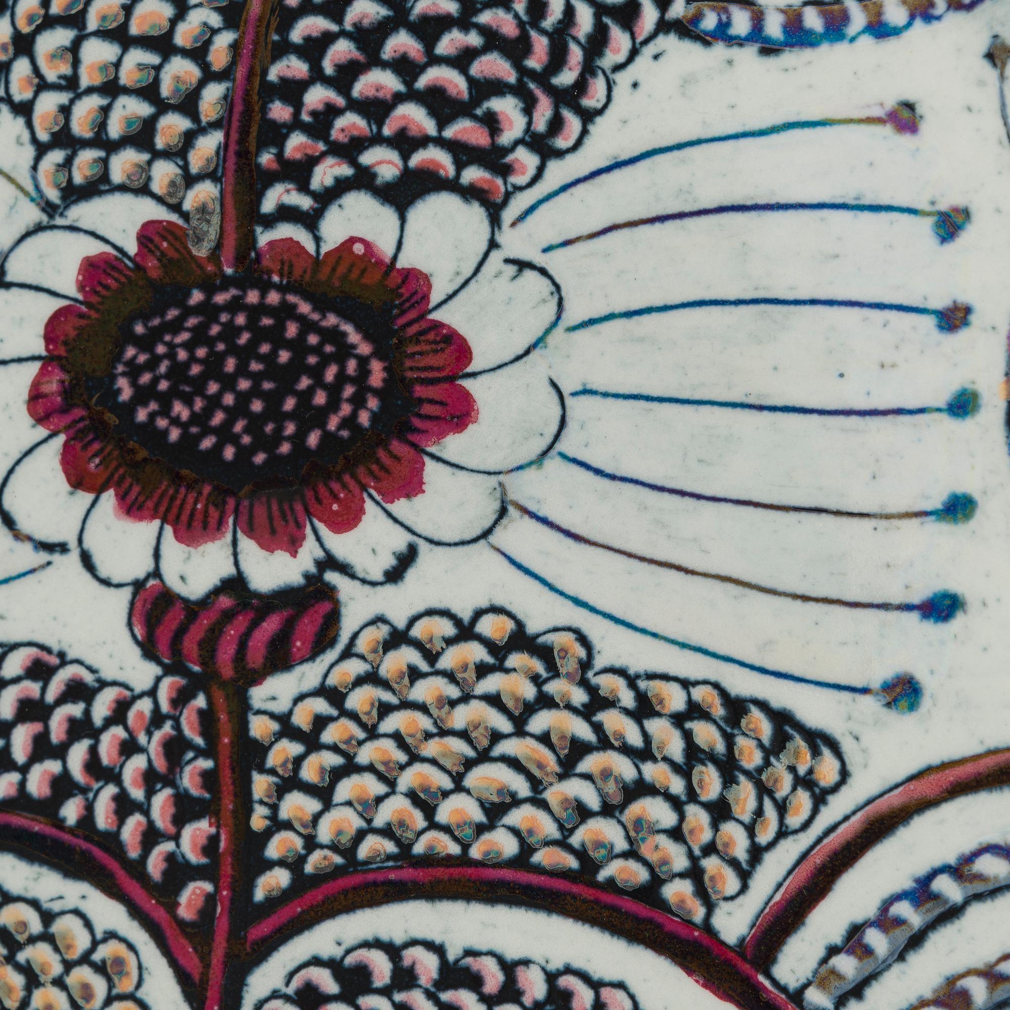 超希少Arabia Birger Kaipiainen Ravenna Birger Kaipiainen, A ceramic dish signed Kaipiainen, Arabia