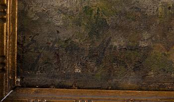 EUPHÉMIE MURATON, oil on canvas, signed.