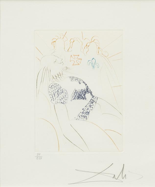 Salvador Dalí, "Henry VI" from "Much Ado about Shakespeare".