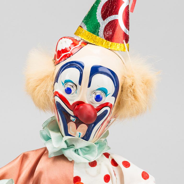 A toy, "Blinky the Clown, Japan, mid 20th century,