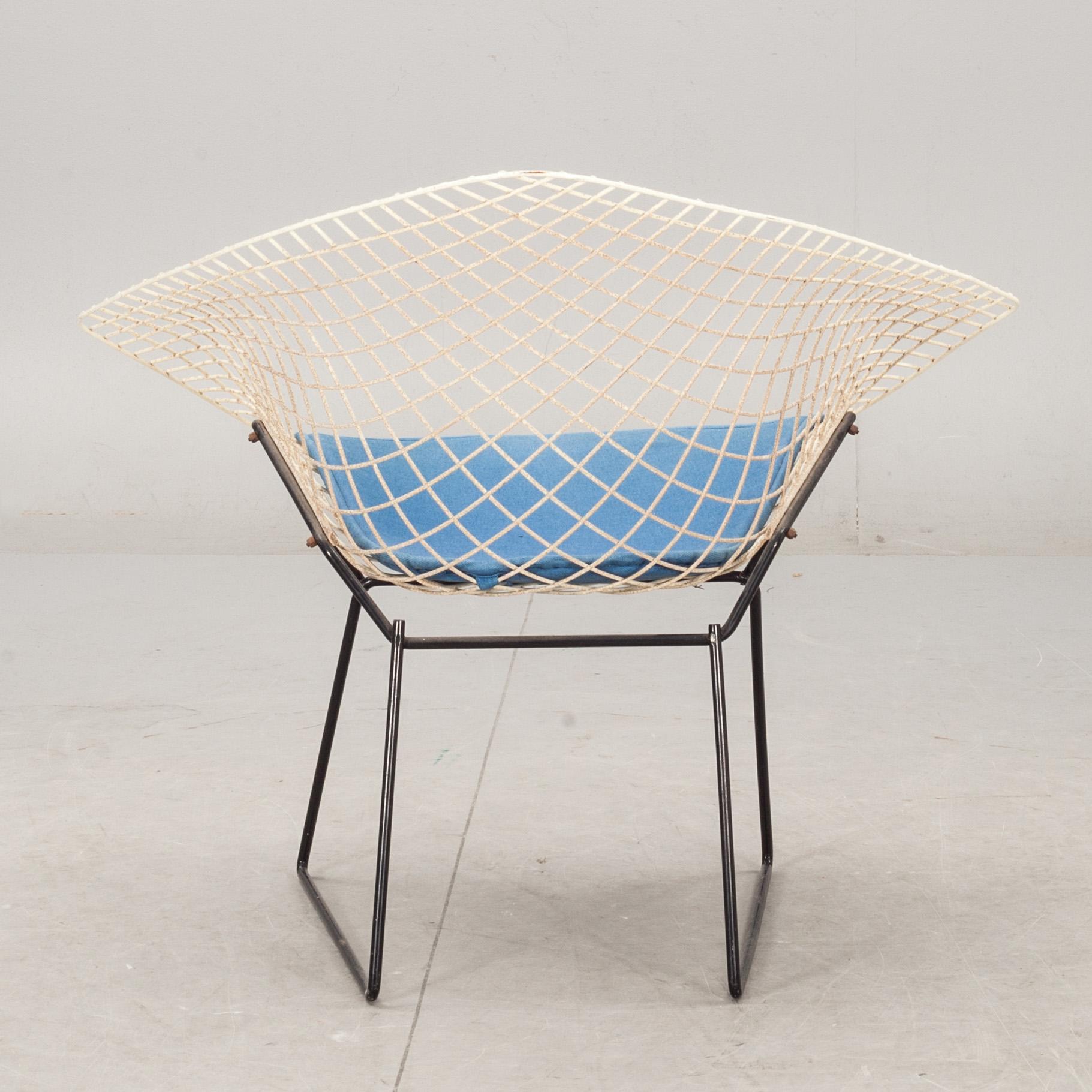 FÅTÖLJ, "Diamond Chair", Harry Bertoia, Knoll.