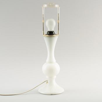 BORDSLAMPA, glas, Nr 212, Luxus, 1900-talets mitt.