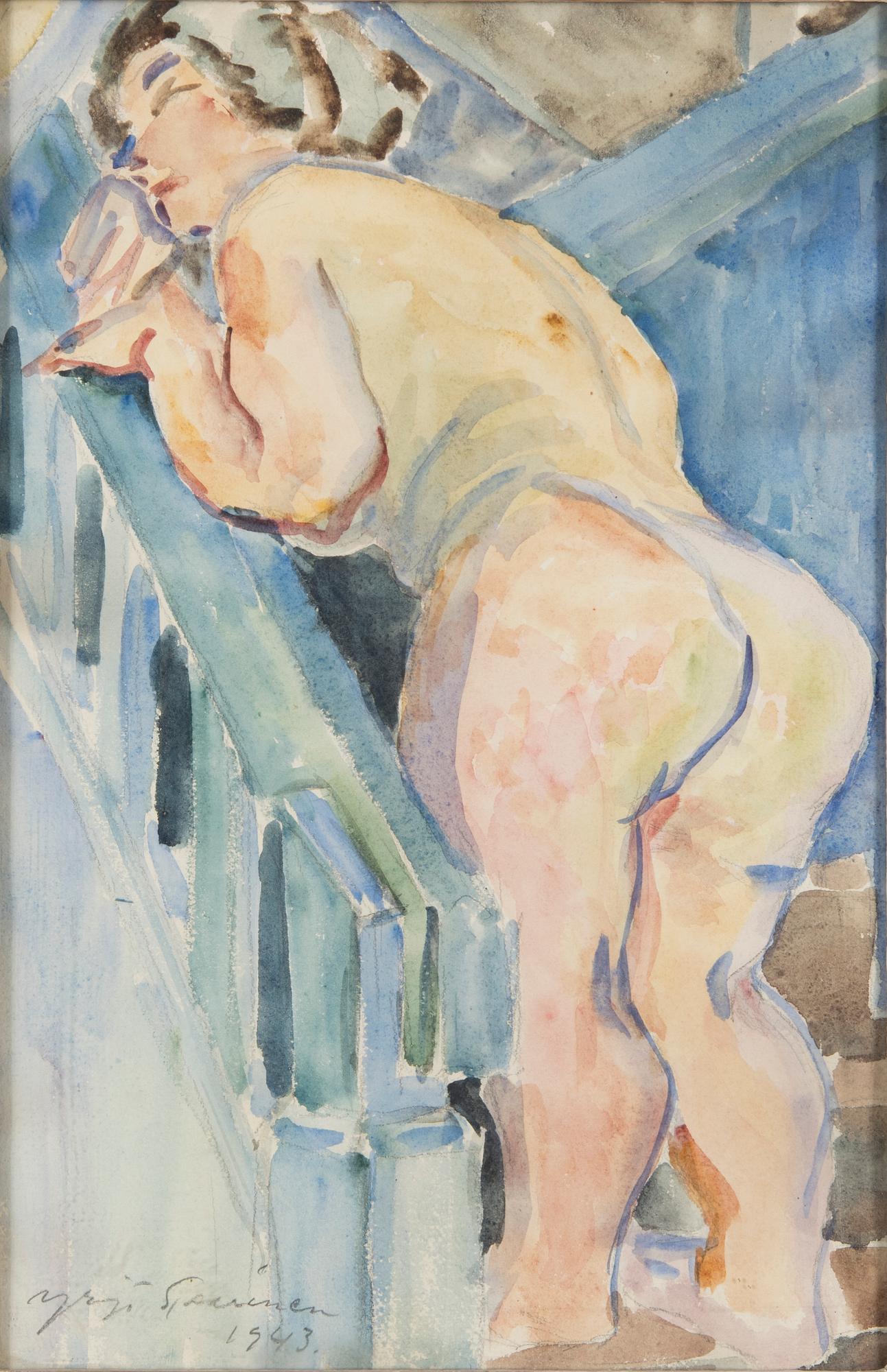 Yrjö Saarinen, Alaston nainen.