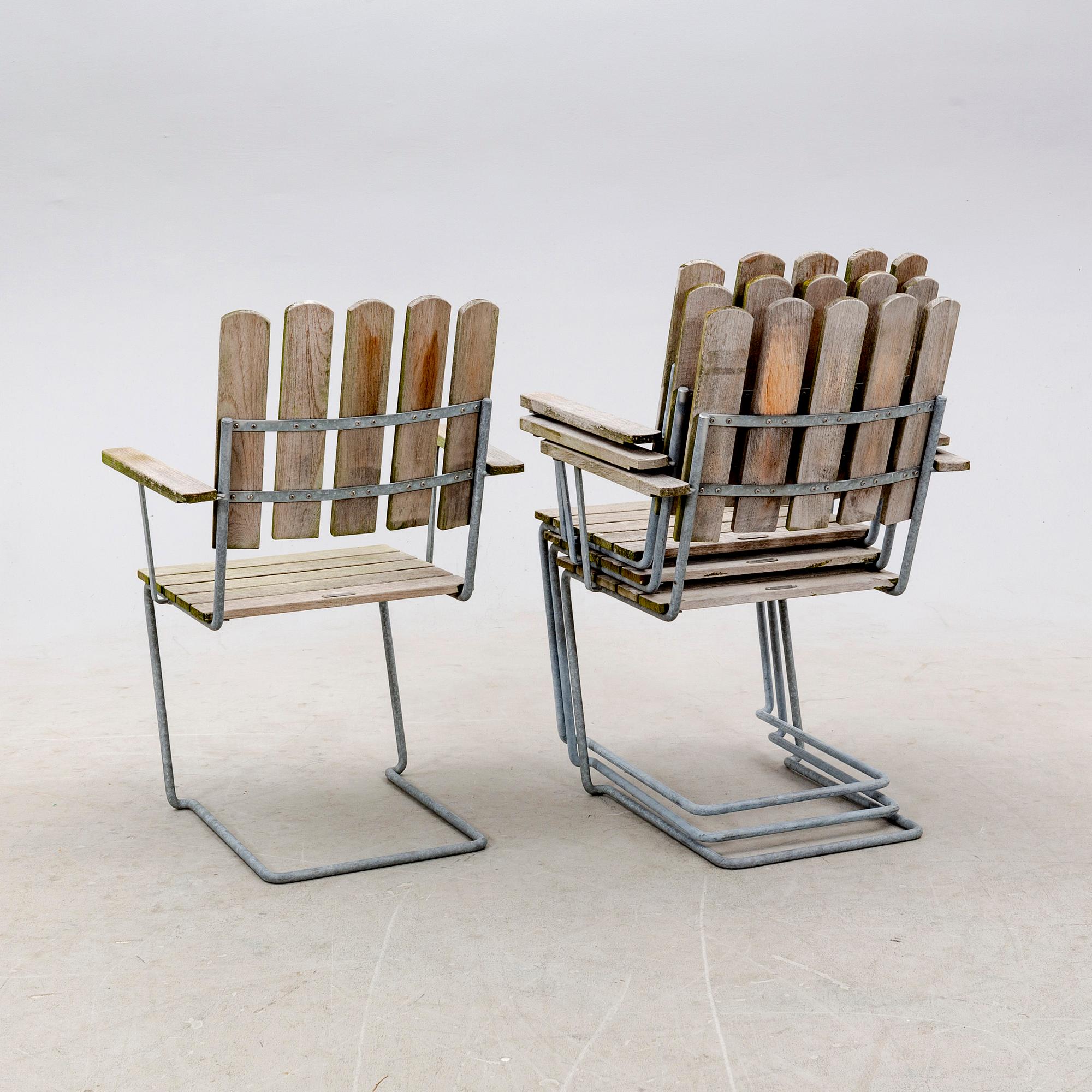 Trädgårdsmöbel, 7 dlr Grythyttan, 2000-tal.