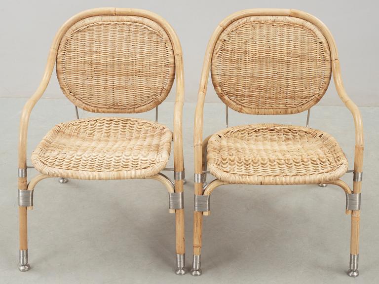 KARMSTOLAR, ett par, design Mats Theselius för IKEA PS, Unlimited edition, 2000-tal.