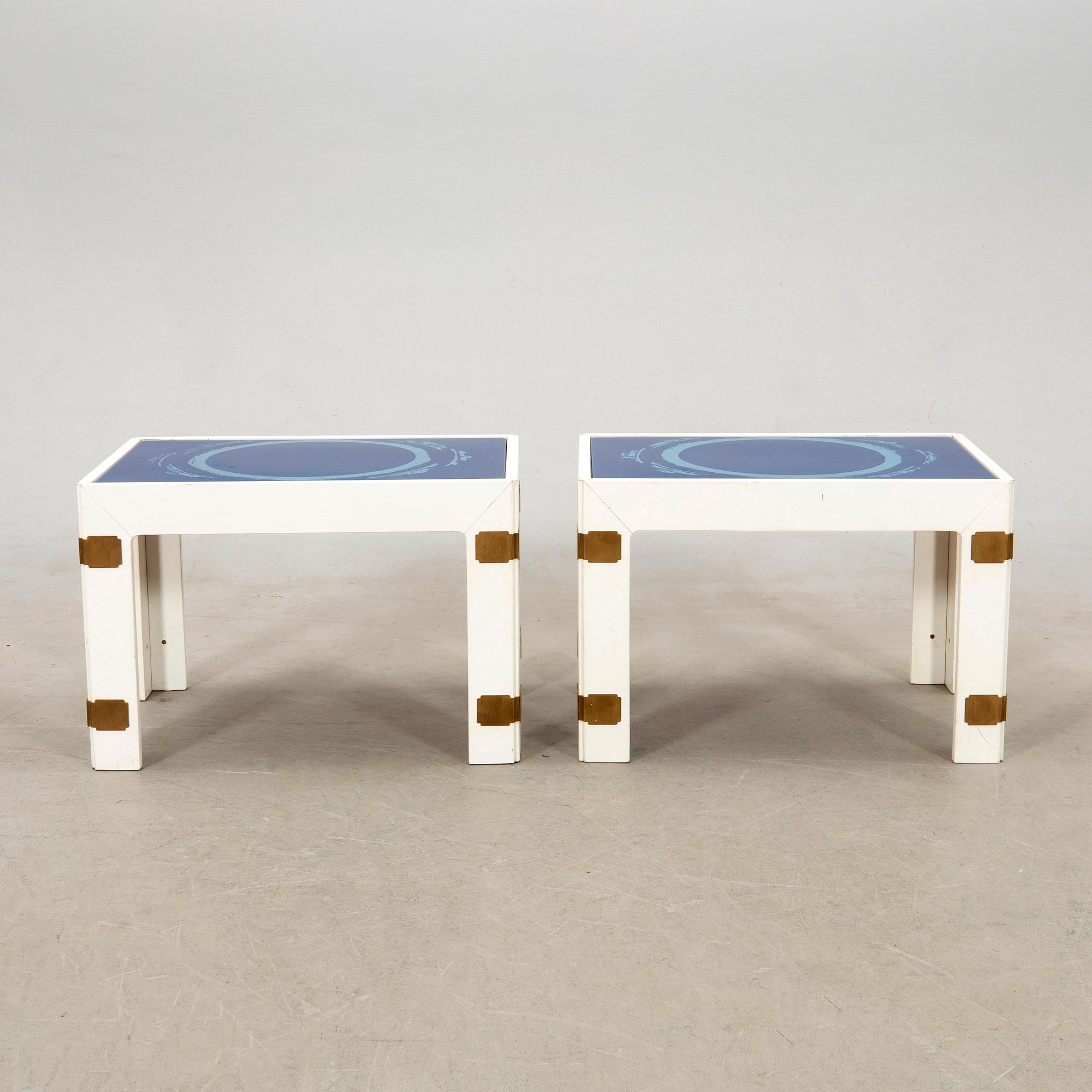 Bra Bohag AB, "Konsul", bord, ett par, 1960-1970-tal.