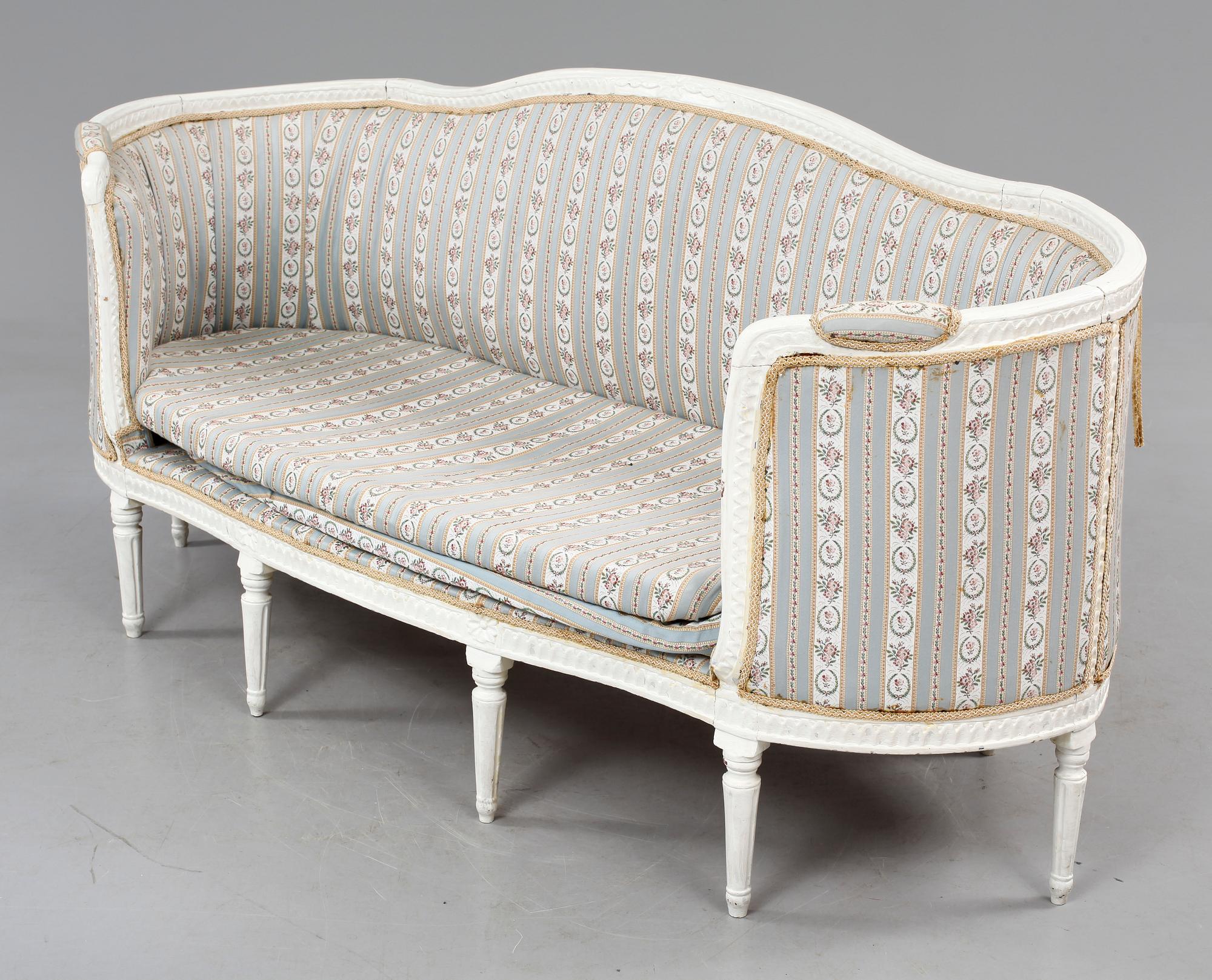SOFFA, gustavianskt provinsarbete, 1800-talets första hälft.