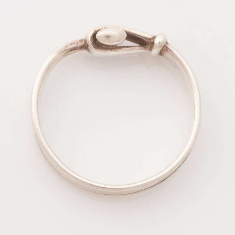 Vivianna Torun Bülow-Hübe, ring silver, nr 204 A.